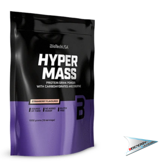 Biotech-HYPER MASS  busta 1000 gr Fragola  